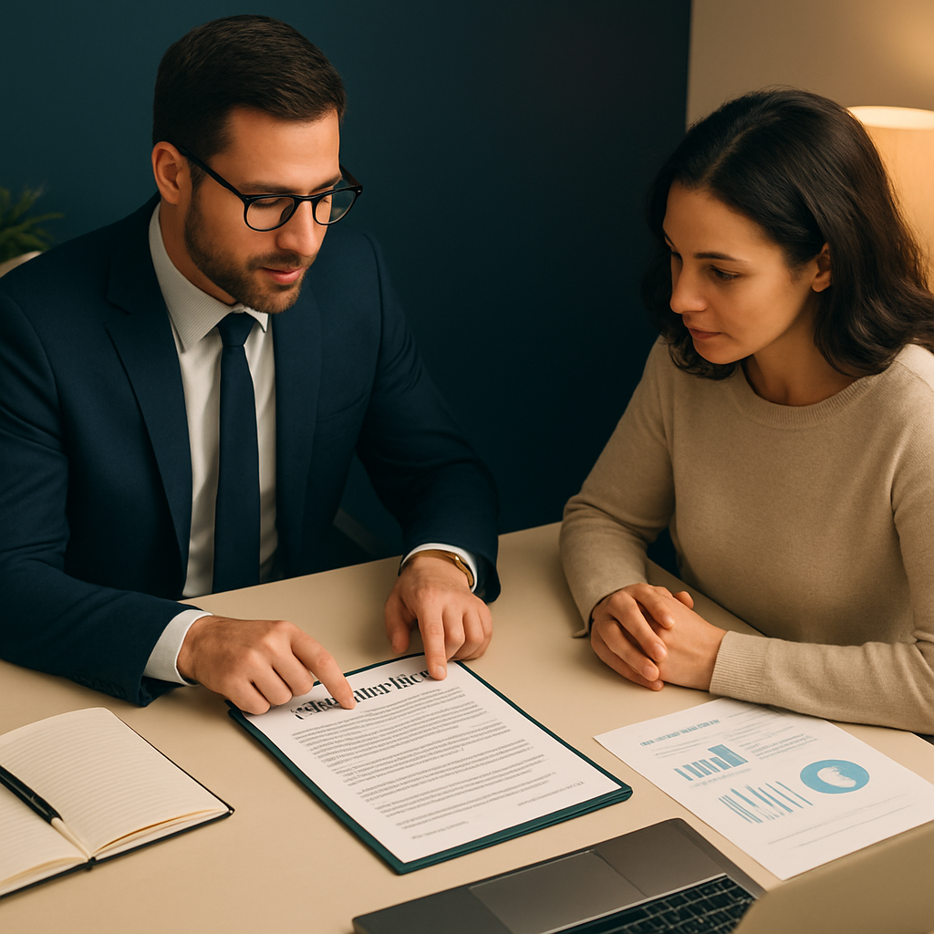 Financial planning consultation